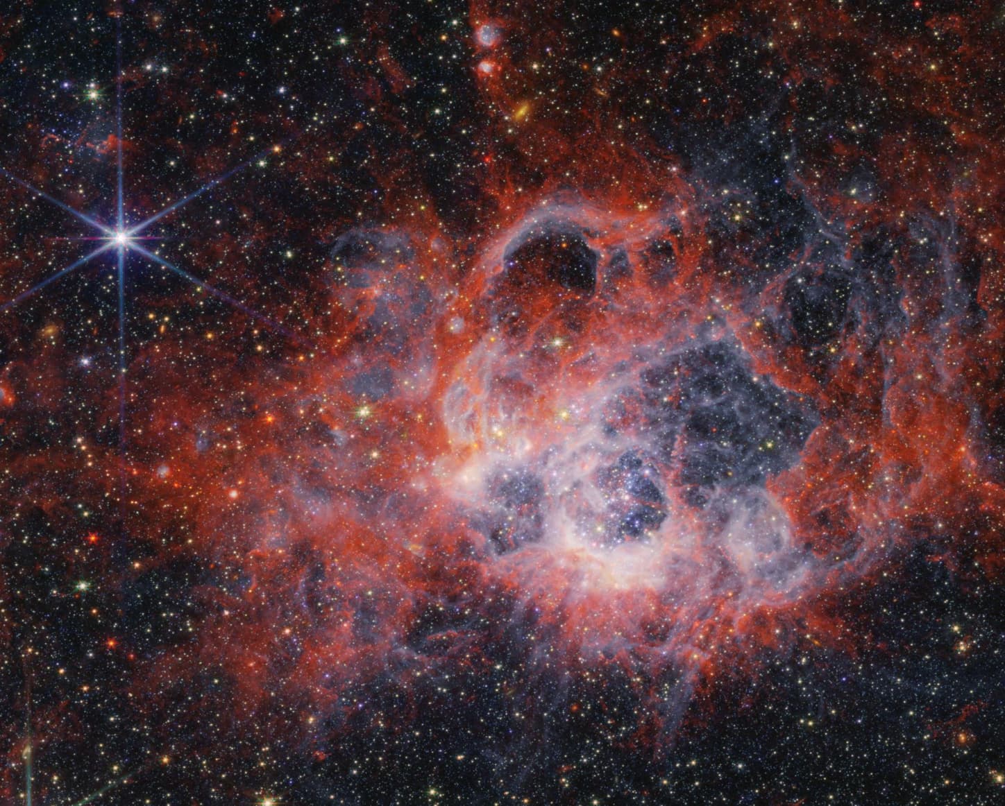 jwst star forming region